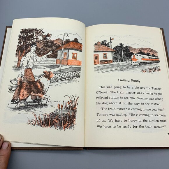 Vintage 1958 Tommy O'Toole and the Forest Fire Childrens Book in Excellent Shape - Picture 10 of 16